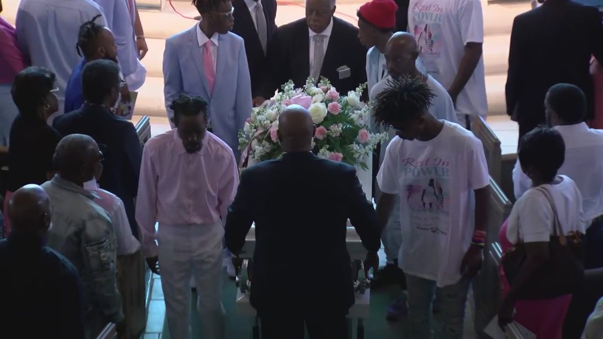 Full funeral service for Pashun Jeffery and Taylen Mosley